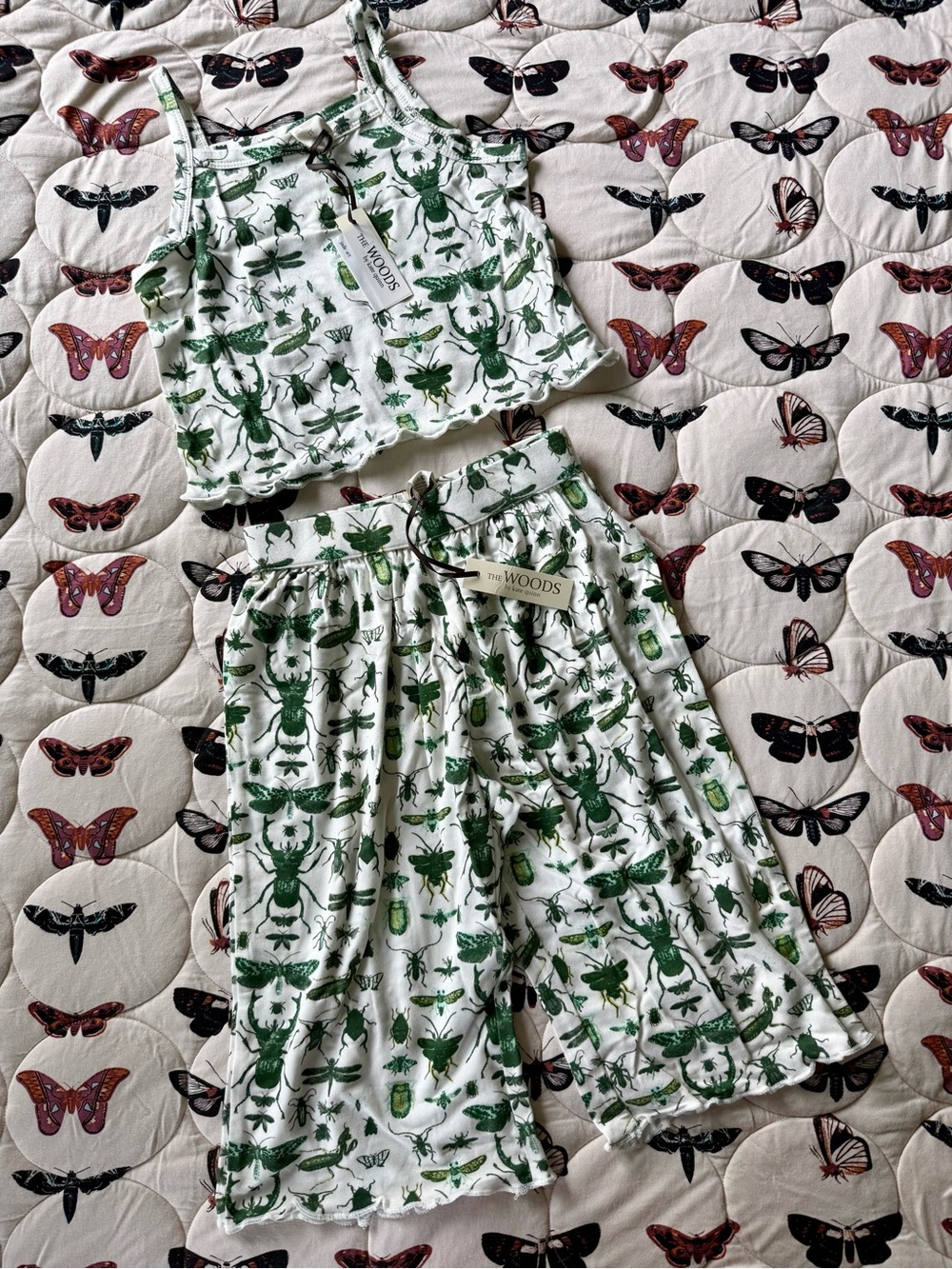 Kate Quinn Green Insect Jade Set